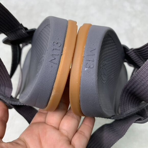 Chaco Men's Gray Sandals Size 13 - Picture 11 of 11